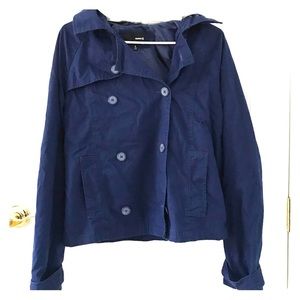 Hurley Causal Pea coat with removable hood